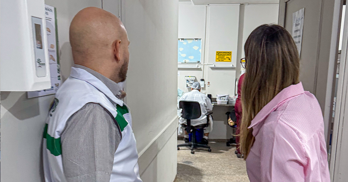 SIMERO fiscaliza Hospital Infantil Cosme e Damião e Hospital de Base e acompanha demandas das equipes médicas