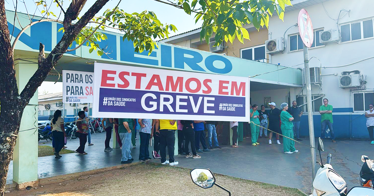 Greve geral da saúde tem início em Rondônia